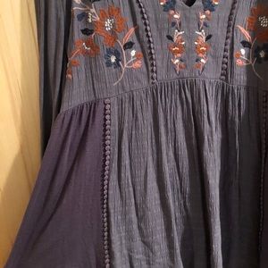 Gorgeous Embroidered Floral Blouse